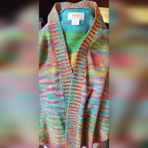 Anthropologie Maeve Colorful Tanktop and Sweater set - Picture 5 of 8